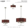 thumbnail image 4 of Livex Lighting - Park Ridge - 2 Light Semi-Flush Mount in Traditional Style - 13, 4 of 9