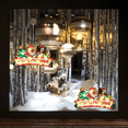 thumbnail image 3 of Luces decorativas para ventanas navideñas, cadena de luces colgantes con ventosa para ventanas, regalo de decoración para fiestas navideñas, pequeñas, 3 of 5