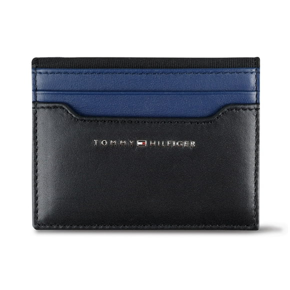 Cartera Tommy Hilfiger RFID compacta reversible para hombre