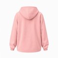 thumbnail image 6 of NominalSnug Zip up Hoodies for Women Long Sleeve Top Hooded Sweatshirts Loose Fit Jackets with Pocket, 6 of 7