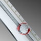 thumbnail image 4 of Navaja multiusos resistente de 18 mm con hoja de acero inoxidable | Mango ergonómico para alfombras, cartón y proyectos de bricolaje | Incluye abrebotellas, destornilladores y regla para uso, 4 of 9