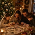 thumbnail image 6 of WDOBM Christmas Decoration, 12 PCS DIY Wooden Diamond Painting Kit, Christmas Ornaments Pearl Diamond Art Kit for Adults Beginner, Xmas Tree Hanging Decor Holiday Gift, 6 of 7