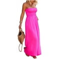 thumbnail image 5 of Strapless Women's Sleeveless Jumpsuit Summer Casual Loose Jumpsuit Women's with Pockets Jumpsuit, 5 of 6