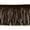 Brown, variant on Expo Int'l 2 yards of 6" Faux Suede Fringe Trim