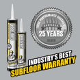 2X 10 oz. Brown SolventBased Subfloor Construction Adhesive (12Pack