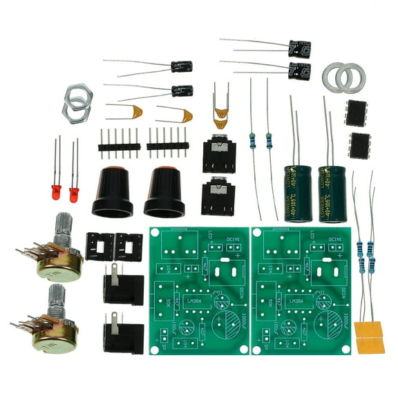 WORGEOUS 2 Sets Car Audio Amplifier Monitor Power Kit