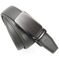 thumbnail image 4 of Cinturón con trinquete de piel CHAOREN para hombre, 3,5 cm, microajustable, 4 of 7