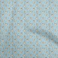 thumbnail image 1 of oneOone Cotton Poplin Light Blue Fabric Random Craft Projects Decor Fabric Printed By The Yard 56 Inch Wide, 1 of 5