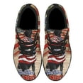 thumbnail image 2 of Patriotic Black Labrador Retriever Dog 4th Of July God Bless America Shoes Sneakers Black Size 5, 2 of 7