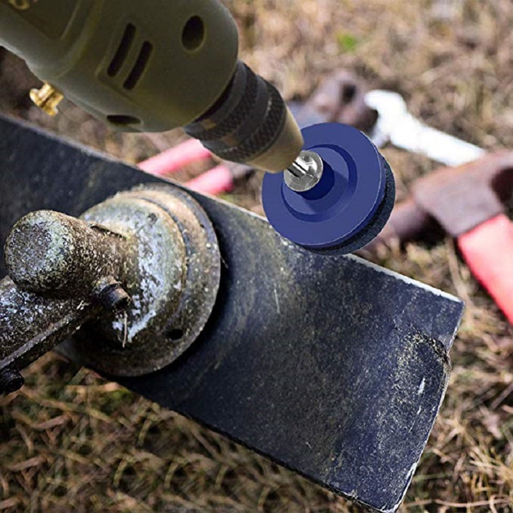 Universal Lawnmower Faster Blade Sharpener Grinding Garden Rotary Drill 