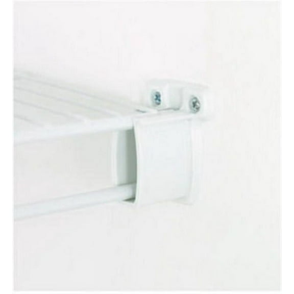 Closetmaid White Wire Shelving Wall Bracket (2-Count) 2662000