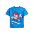thumbnail image 6 of Super Mario Galaxy Movie Boys Mineral Wash Graphic Tee with Short Sleeves, Sizes 4-18, 6 of 12