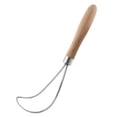thumbnail image 2 of SSZMDLB Grattoir à Viande en Acier Inoxydable, Outil pour Retirer la Viande de Noix de Coco, Grattoir en Acier Inoxydable avec Manche en Bois, Râpe et Déchiqueteuse à Noix de Coco, pour une Préparation Rapide de la Noix de Coco, Gadget de Cuisine, 2 of 9