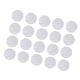 thumbnail image 1 of 20 Piezas de Calcomanías Reflectantes, Cinta Reflectora de Forma Redonda de 1.97" OD Universal para Autos, Camiones, Remolques, Impermeable PET Blanca, 1 of 7