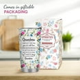 thumbnail image 3 of Gifts for Grandma - Grandma Gifts from Grandchildren - Grandma Christmas Gifts, Grandma Birthday Gifts - 20oz Floral Grandma Stainless Steel Tumbler, 3 of 6