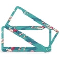 thumbnail image 2 of 2 Pcs Set Swimming Mom License Plate Cover Women Gift Mother's Day Birthday Car Tags Frames Holder Metal 2 Holes for Girl Women Men Vehicles, 2 of 6