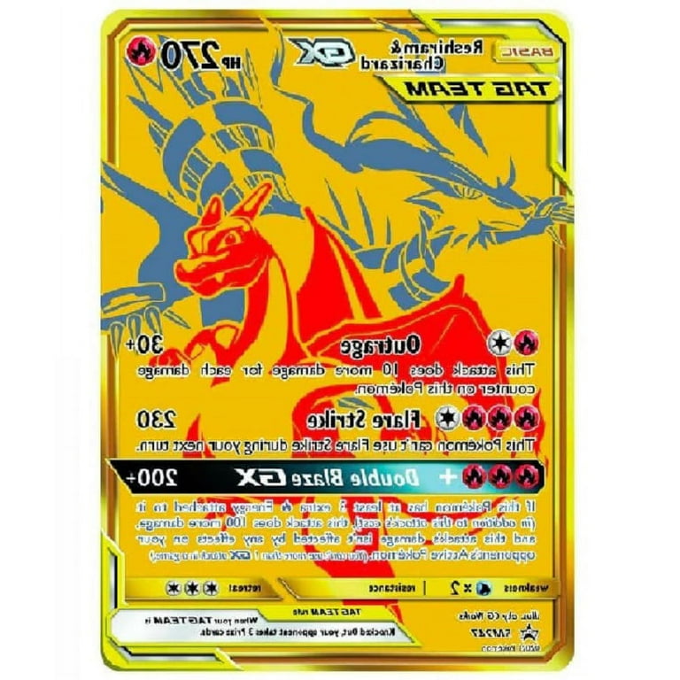 Pokemon Trading Card Games: Reshiram & Charizard-GX Premium