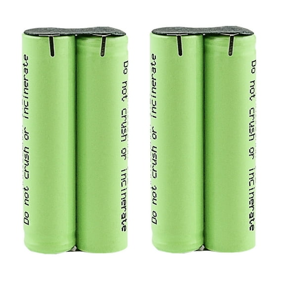Kastar 2-Pack 2.4V 1000mAh Ni-MH Rechargeable Battery Replacement for Philips Sonicare Diamond Clean HXHX6240 HX-6240-05 150923, Philips Sonicare HX6200, HX3100 series incl HX3110