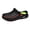 c-Black, variant on Men's Flat Chef Shoes Solid Closed Toe EVA Proof Non Slip Slip on Comfortable Slippers for Women Indoor Home Outdoor Sandals d-Brown Size 8