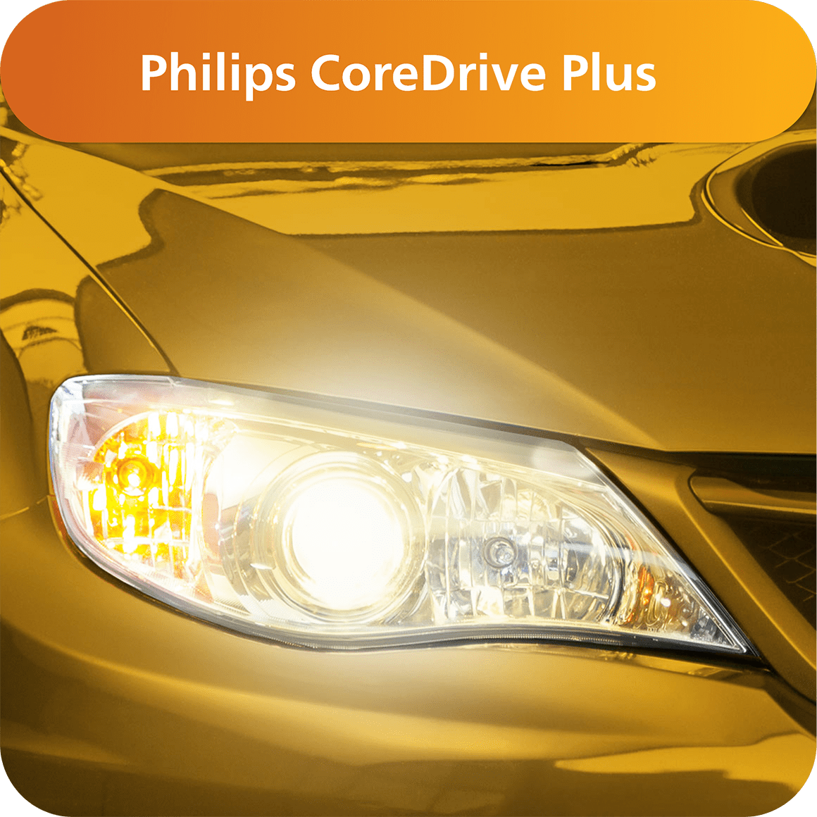 Philips CoreDrive Plus H11 Halogen Headlight Bulbs, 2 Pack, Fits Select Vehicles