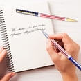 thumbnail image 4 of Clearance Sale! 1PC Patriotic Ballpoint Pen, Metal USA Flag Design Writing Pen for Gifting, Metal, for Office & Home, (14cm, Gold), 4 of 8