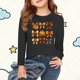 thumbnail image 1 of Blusas y camisas de cuello redondo y manga larga para niños Camisas estampadas de manga larga para Acción de Gracias Camisas lindas de cuello redondo Blusas casuales elegantes Ropa Camisas de cuello r, 1 of 5