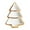 B, variant on Ceramic Christmas Tree-Shaped Tray with Bowl, Holiday Dried Fruit Snack Plate, Durable Christmas Tableware for Home Party and Festive Gatherings, 7.4*10.23in, B