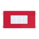 thumbnail image 2 of Toldo para pared lateral de tienda de campaña, lona de 300 cm x 200 cm, parasol portátil con ventana Rojo, 2 of 9