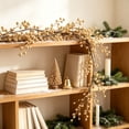 thumbnail image 4 of Christmas Garland Artificial Berry Rattan, Realistic Foam Berry Stems with Flexible Metal Wire, No Fade, 59 Inch, for Christmas Tree, Fireplace, Wreath, Holiday Indoor Outdoor Decoration, 4 of 6