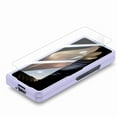thumbnail image 4 of Case for Samsung Galaxy Z Fold 6 Skin-Friendly Folding Case, Slim Rugged PC Cover with Screen Protective Film, Full Coverage Shockproof Anti-Scratches Case for Samsung Galaxy Z Fold 6,Purple, 4 of 7