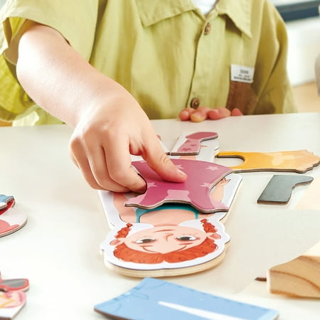 Hape - Hape: Dress-Up Magnetic Puzzle - 68pcs, Age 3+