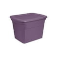 thumbnail image 1 of Sterilite Boîte 68L, Violet, 1 of 3