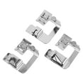 thumbnail image 3 of Wide Rolled Hem Foot Set, Rolled Hem Presser Foot   Easy To Install 3Pcs Anti Rust   For Household For Sewing, 3 of 8