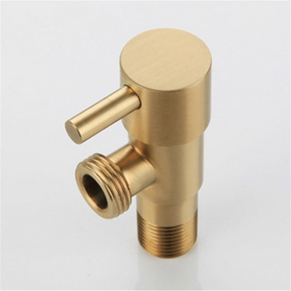 304 Stainless Steel Single Bidet Gold Color Handheld Toilet Bidets Shattaf Showerset With Filling Valve Shower Hose