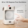 thumbnail image 2 of Humidificador portátil leyfeng enfriador de aire acondicionado 4000mAh, 2 of 7