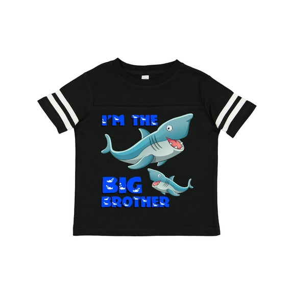 Inktastic I'm the Big Brother Shark Boys Toddler T-Shirt