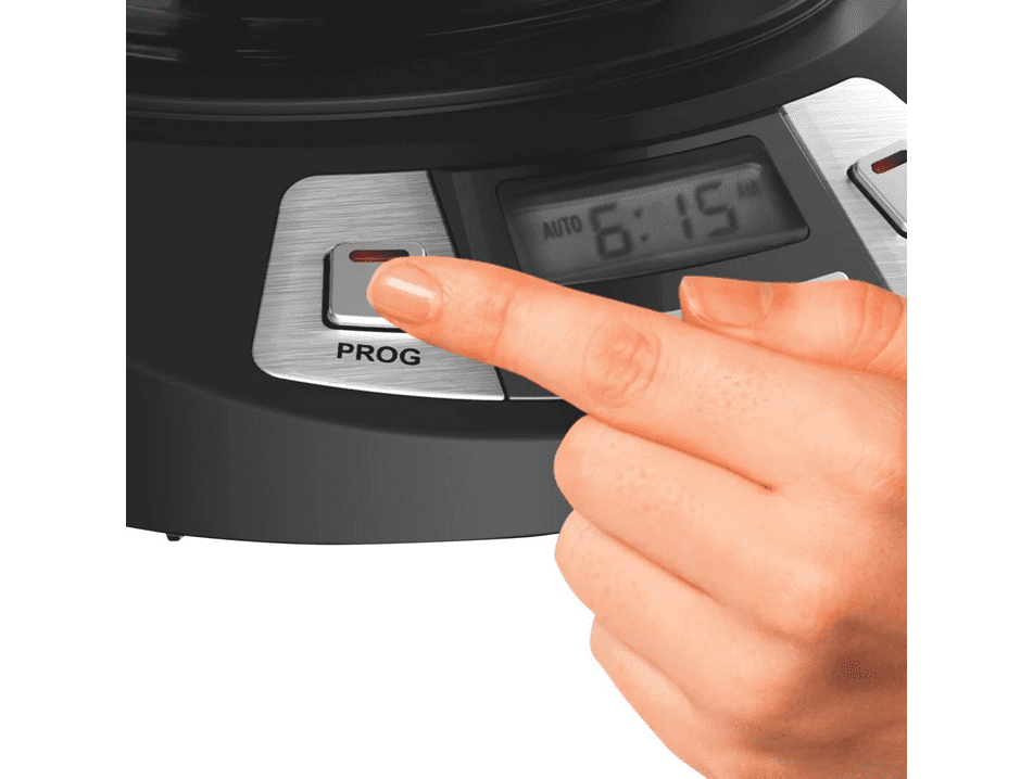 Restored Hamilton Beach 12 Cup Programmable Coffee Maker 52580270 46290 (Refurbished)