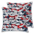 thumbnail image 2 of Fundas de almohada de Mickey Mouse, paquete de 2 fundas de almohada para sofá cama, sala de estar, 20 x 20 pulgadas, 2 of 8