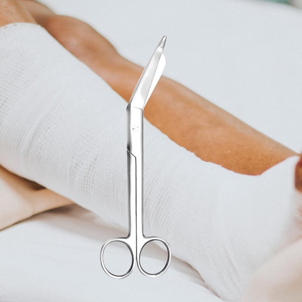 EMI Lister - Tijeras De Vendaje, Acero Inoxidable, Para Adultos