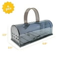 thumbnail image 3 of Tkrady 1Pcs Humane Mouse Traps Indoor for Home, Live Catch and Release Good Mousetrap, Grey, 3 of 7