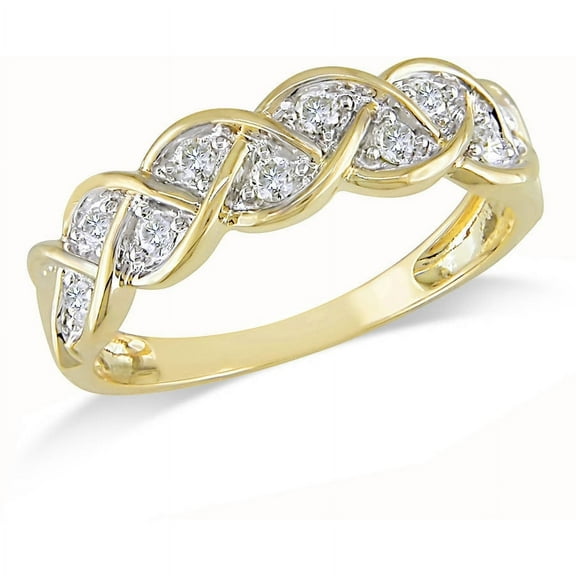 Everly Women's Diamond 10k Yellow Gold Ring