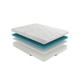 thumbnail image 3 of DIANJIE Breathable Antibacterial Tencel Queen Mattress Firm Gel Memory Foam Mattress-in-a-Box, 3 of 12