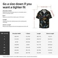 thumbnail image 5 of Goofa Space Rocket Printed Men's Casual Short-sleeved Shirt,Lightweight Breathable Button-down,Summer Casual men's top,Versatile Fashion shirt-Large, 5 of 7