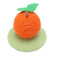 thumbnail image 1 of Poste Rascador Para Gatos De Color Naranja, Estructura Estable Interactiva Y Rascadora Para Gatos Linda Que Evita Que Se Caiga Con Tabla Para Rascar Para Afilar Las Garras, 1 of 7