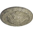 thumbnail image 3 of Ekena Millwork 11 3/8"OD x 2"P Acanthus Ceiling Medallion, Hand-Painted Castle Stone Crackle, 3 of 7