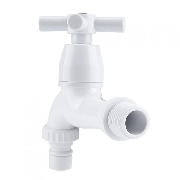 Grifo de Lavadora de Plástico ABS con Salida Monomando para Fregadero de Cocina Baño Jardín ANGGREK Otros