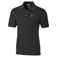 thumbnail image 2 of Men's Cutter & Buck Black Atlanta Falcons Advantage Eco Pique DryTec Tri-Blend Polo, 2 of 3