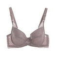 thumbnail image 2 of LLYWEY Cute Bras Womens Push up Bra Ladies Wire-Free Bra Style-1364 Women Padded Bra Feature Adult Female Cotton Sports Bras Gray 38B, 2 of 7