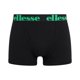 thumbnail image 2 of ellesse Men's Boxer Shorts HALI, 3-pack - Fashion Trunks, Logotipo, Algodón Stretch Negro/Multi M (Medium), 2 of 4