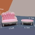 thumbnail image 3 of Mini muebles de , televisión, sala de , pequeña sala de bricolaje, hecho , pequeño 1/12, ebles en miniatura, accesorios CUTICAT Muebles de casa de muñecas, 3 of 6